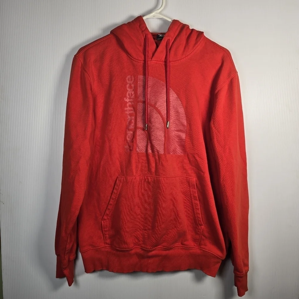 The North Face Men's Jumbo Half Dome Hoodie Fiery Red Size M